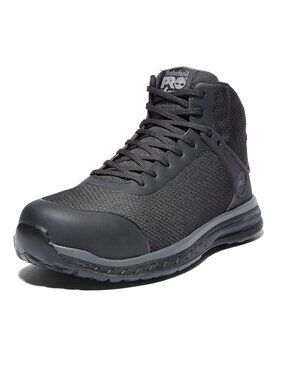 Timberland PRO Men's Drivetrain Mid Composite Safety Toe - Black - Size 8.5 Wide